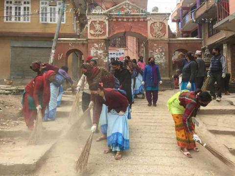 छौठौं सरसफाई कार्यक्रम २०७४